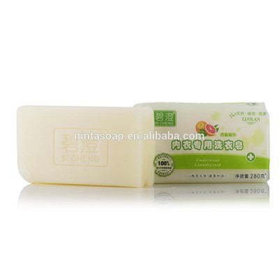 280g Bulk 78% Fatty Acid Organce Fragrance Mild Underwear Laundry Bar Soap