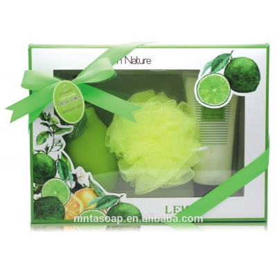 Lime Fragrance bath and body gift sets/ bath spa kits