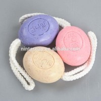 soap on a rope lemon bath soap